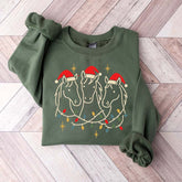 Horse Christmas Holiday Horse Sweatshirt