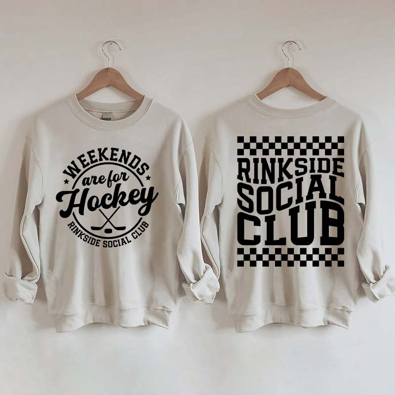 Weekends Are For Hockey Sweatshirt