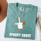 Funny Spooky Goose Halloween T-Shirt