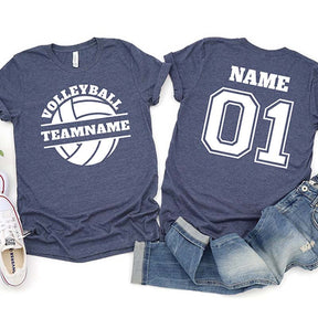 Custom Volleyball Sports Team T-Shirt