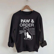 Paw And Order Fur Mama Sweatshirt