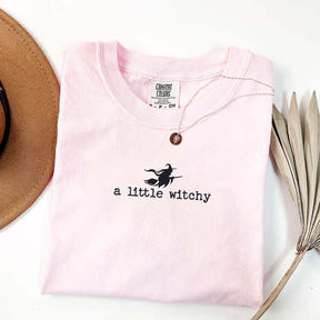 Cute Halloween A Little Witchy T-Shirt