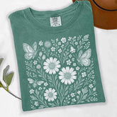 Gift for Gardener Floral T-Shirt