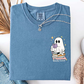 Cute Spooky Boo(k) Lover Readers T-Shirt
