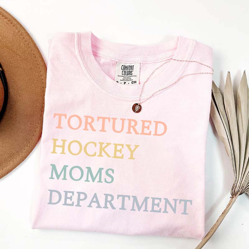 Custom Hockey Mom Sports Game Day T-Shirt