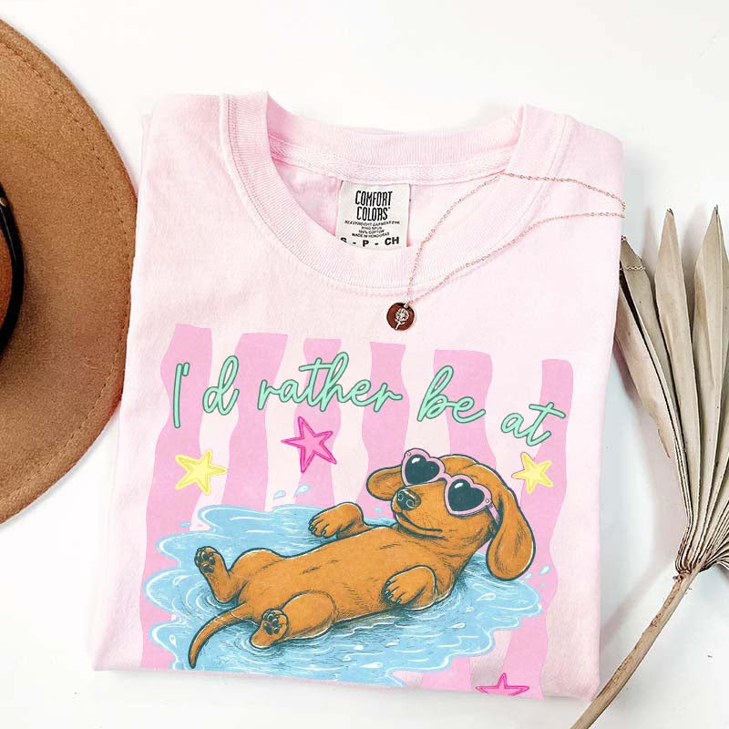 I'd Rather Be At The Lake T-Shirt