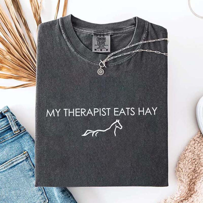 Minimalist Equestrian Horse Rider T-Shirt