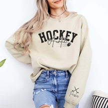Personalized Hockey Aunt Sweatshirt