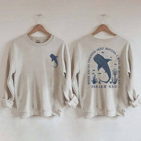 Ocean Faith Whale Shark Sweatshirt
