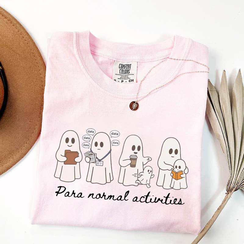 Paraprofessional Halloween Teacher T-Shirt