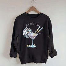 Womens Skiing Winter Sweatshirt