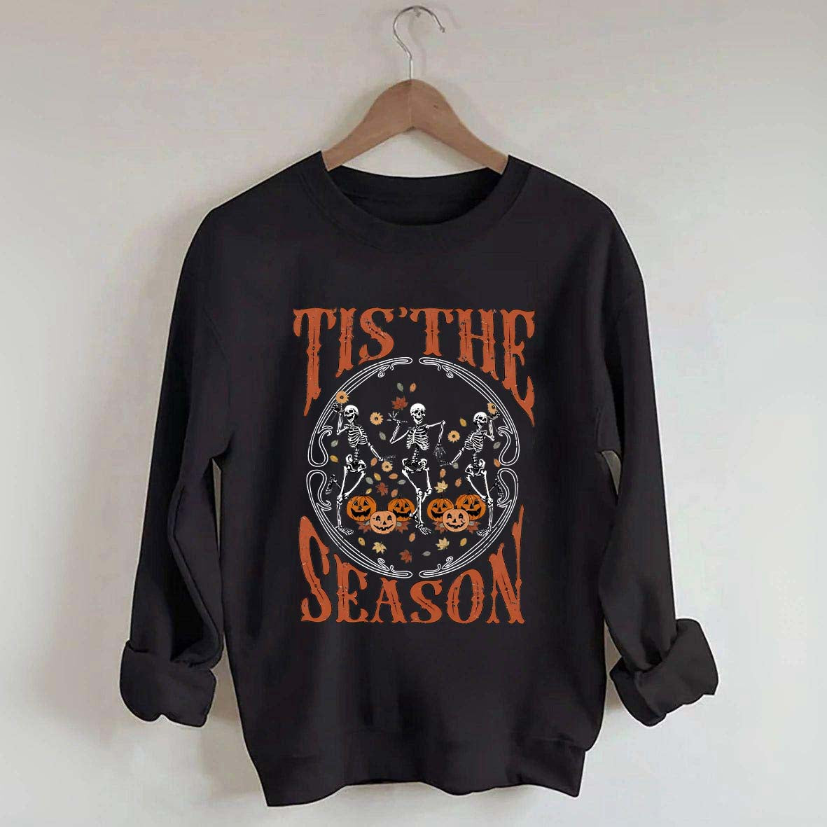 Tis The Season Skeletons Dancing Sweatshirt