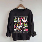 Goose Back to School Ducks In a Row Sweatshirt