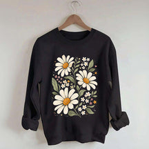 Boho Style Daisies Sweatshirt