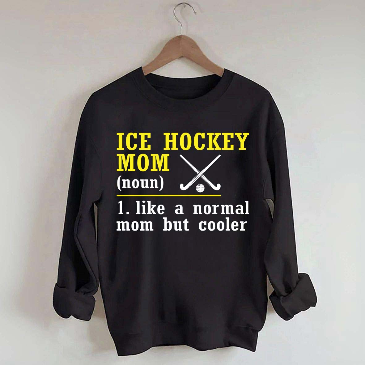 Ice Hockey Mom Like A Normal Mom Sweatshirt