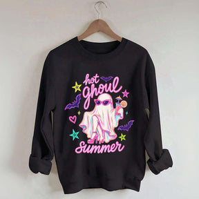 Hot Ghoul Summer Spooky Sweatshirt
