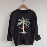 Christmas Palm Tree Sweatshirt