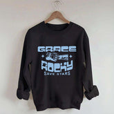 Grace Rocky Save Stars Book Lover Style Sweatshirt