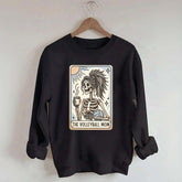 Volleyball Mom Tarot Card Sweatshirt