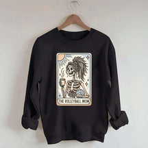 Volleyball Mom Tarot Card Sweatshirt