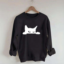 Cute Black Cat Owner Sweatshirt