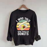 Retro Donut Lover Sweatshirt