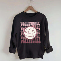 Retro Groovy VolleyBall Player Sweatshirt