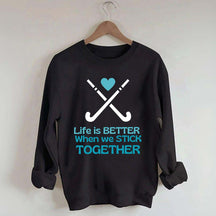 Field Hockey Mom Fan Sweatshirt