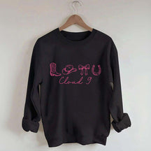 Cloud 9 Coquette Cowgirl Sweatshirt
