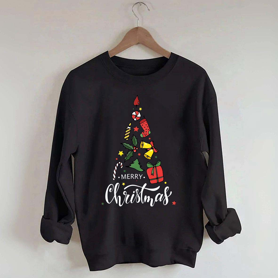 Merry Christmas Tree Gift Sweatshirt