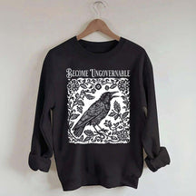 Become Ungovernable Folklore Crow Sweatshirt