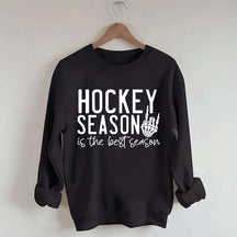 Hockey Season Cozy Rink Side Style Sweatshirt