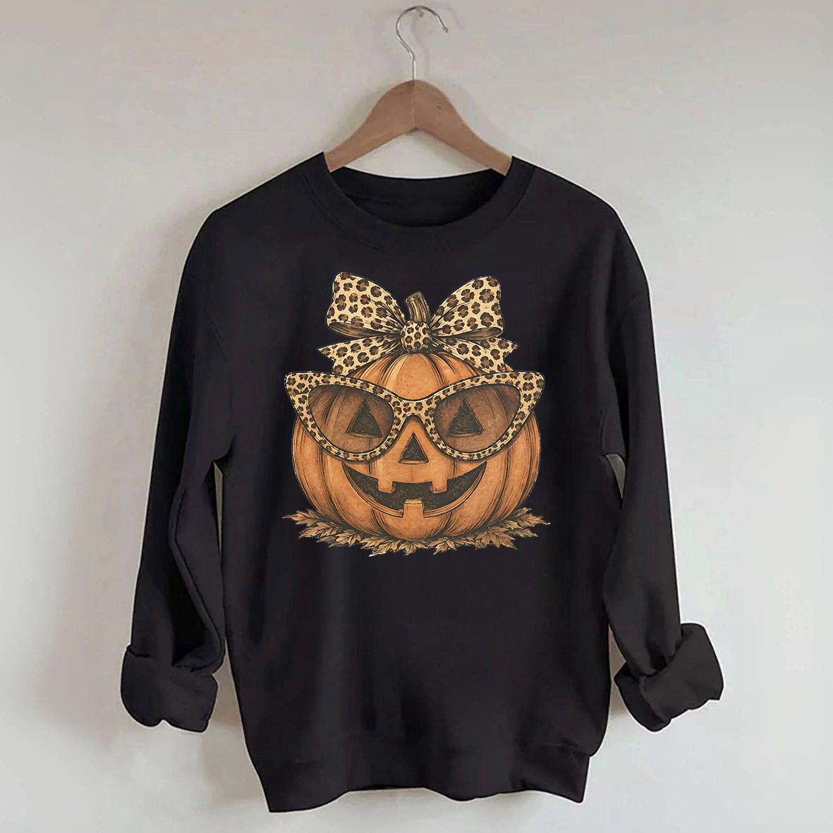 Autumn Pumpkin Halloween Fall Sweatshirt