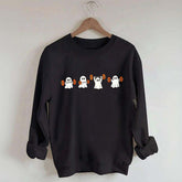 Weight Lifting Ghosts Halloween Sweatshirt