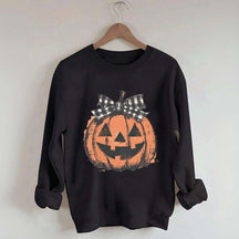 Preppy Jack o Lantern Sweatshirt