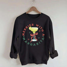 Christmas Margarita Xmas Cocktail Sweatshirt