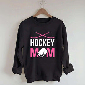 Hockey Mom Pink Sweatshirt