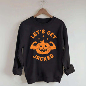 Halloween Workout Let's Get Jacked Sweatshirt