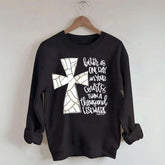 Volleyball Religous Sweatshirt