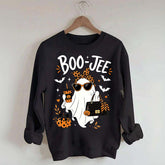 Coquette Ghost Leopard Cute Sweatshirt
