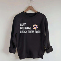 Dog Mom and Auntie Sweatshirt