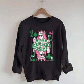 Queen of Clubs Golf Sweatshirt