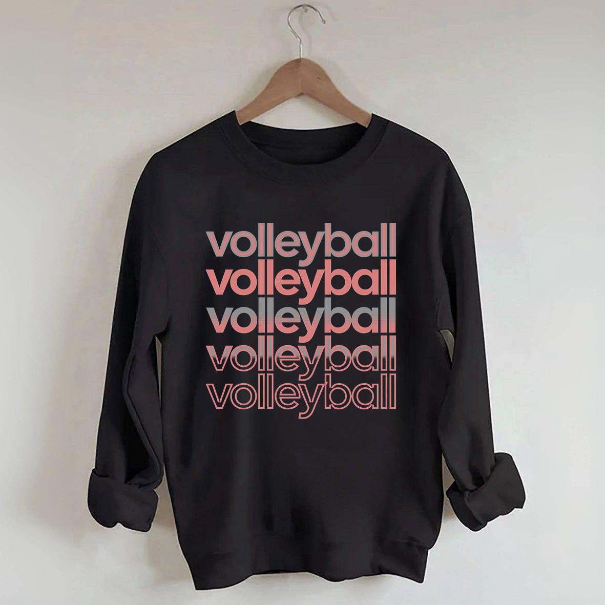 Cute Volleyball Retro Sweatshirt