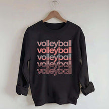 Cute Volleyball Retro Sweatshirt