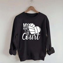 My Heart Is On That Court Sweatshirt