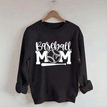 Trendy Mom Life Baseball Sweatshirt