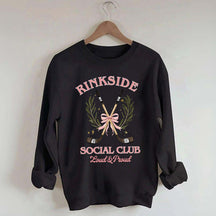 Rinkside Social Club Mom Hockey Athletic Sweatshirt