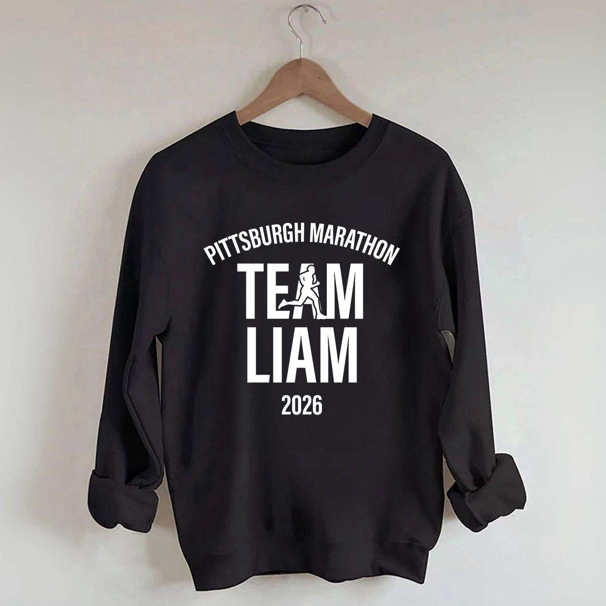 Custom Supporter Team Group Runner's Race Team Sweatshirt