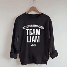 Custom Supporter Team Group Runner's Race Team Sweatshirt