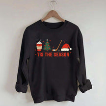Tis The Season Hockey Christmas Sweatshirt